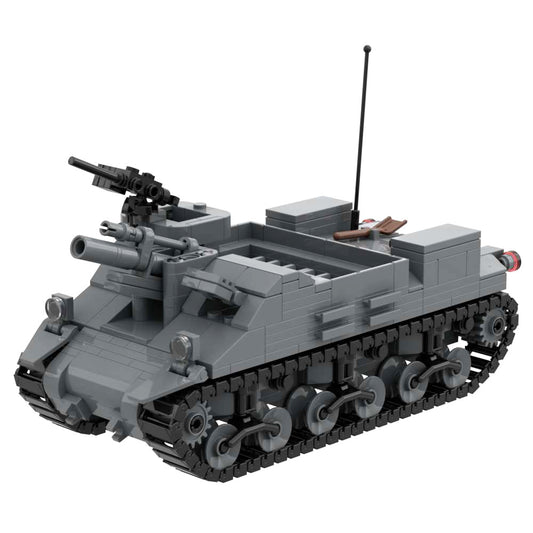 Military Toy M7 Priest Military Weapons Toy M7B1 Priest 105mm Howitzer Motor Carriage