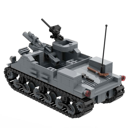 Military Toy M7 Priest Military Weapons Toy M7B1 Priest 105mm Howitzer Motor Carriage