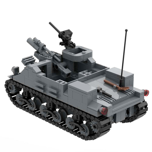 Military Toy M7 Priest Military Weapons Toy M7B1 Priest 105mm Howitzer Motor Carriage