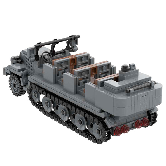 German Army Toy Half Track Personnel Carrier